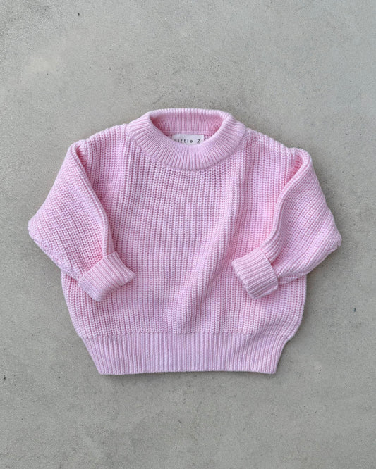 Babytrui meisje roze katoen