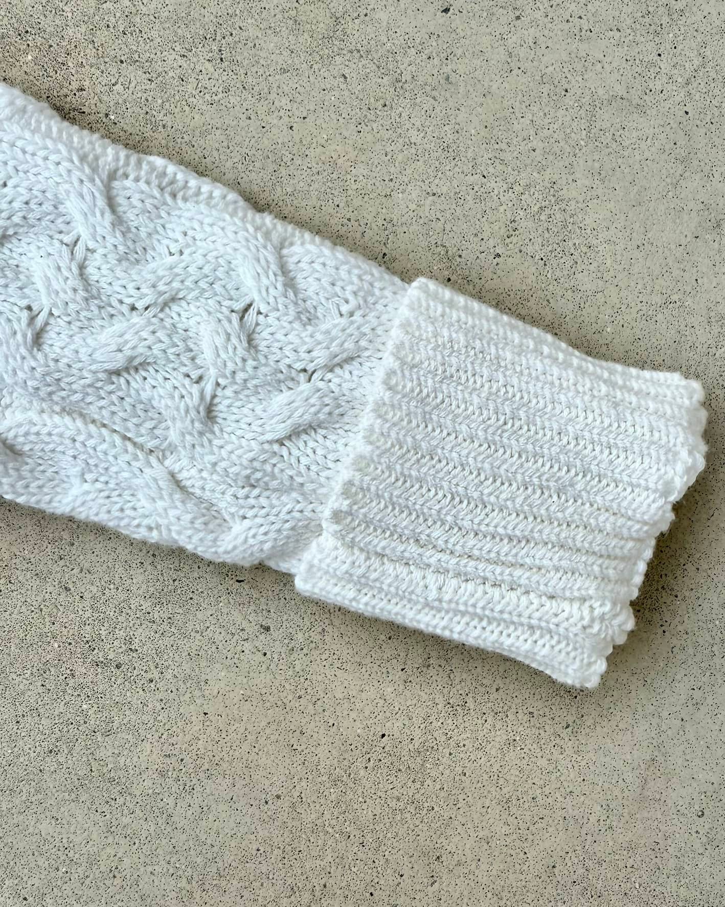 Gebreid boxpak kabel baby